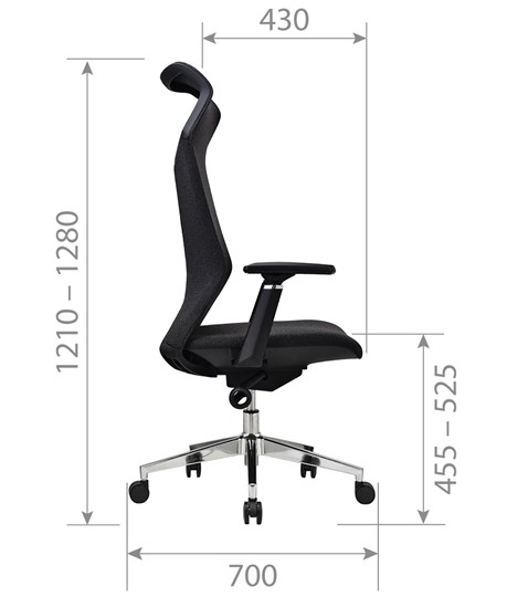 Компьютерное кресло CHAIRMAN 583 черный в Нальчике - изображение 3