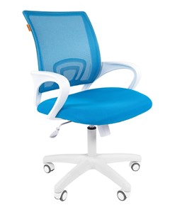 Кресло CHAIRMAN 696 white, tw12-tw04 голубой в Нальчике