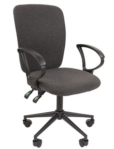 Офисное кресло CHAIRMAN 9801 BLACK, серое в Нальчике