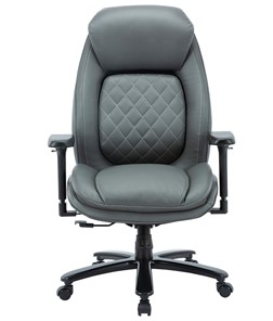Офисное кресло CHAIRMAN CH403, серый, эко кожа в Нальчике - предосмотр 1