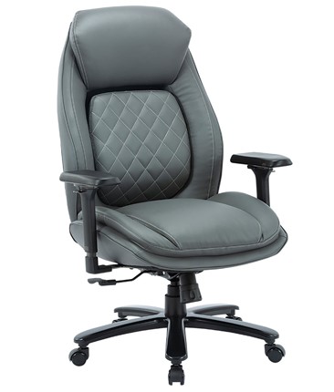 Офисное кресло CHAIRMAN CH403, серый, эко кожа в Нальчике - изображение