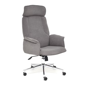 Кресло офисное CHARM флок, серый, 29 арт.13910 в Нальчике