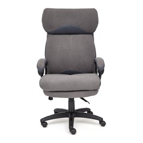 Офисное кресло DUKE флок/ткань, серый/серый, 29/TW-12 арт.14039 в Нальчике - предосмотр 1