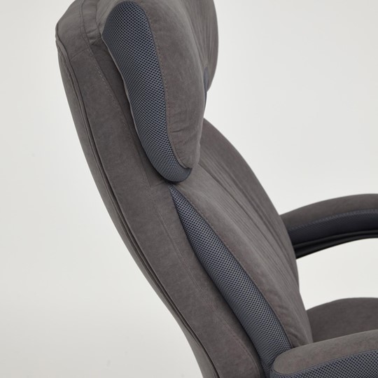 Офисное кресло DUKE флок/ткань, серый/серый, 29/TW-12 арт.14039 в Нальчике - изображение 10