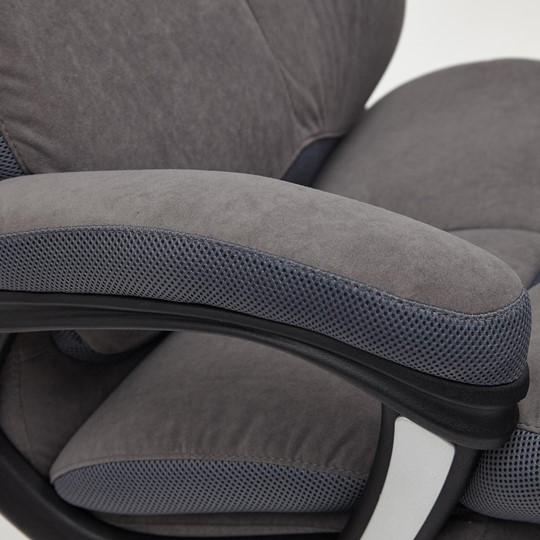Офисное кресло DUKE флок/ткань, серый/серый, 29/TW-12 арт.14039 в Нальчике - изображение 12