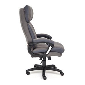 Офисное кресло DUKE флок/ткань, серый/серый, 29/TW-12 арт.14039 в Нальчике - предосмотр 2