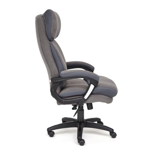 Офисное кресло DUKE флок/ткань, серый/серый, 29/TW-12 арт.14039 в Нальчике - изображение 2