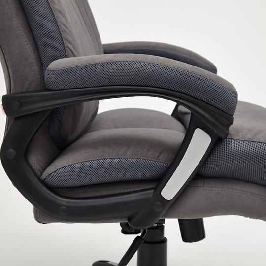 Офисное кресло DUKE флок/ткань, серый/серый, 29/TW-12 арт.14039 в Нальчике - изображение 22