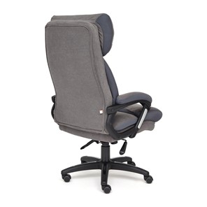 Офисное кресло DUKE флок/ткань, серый/серый, 29/TW-12 арт.14039 в Нальчике - предосмотр 3