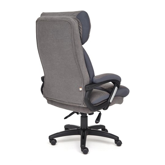 Офисное кресло DUKE флок/ткань, серый/серый, 29/TW-12 арт.14039 в Нальчике - изображение 3
