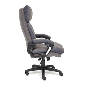 Офисное кресло DUKE флок/ткань, серый/серый, 29/TW-12 арт.14039 в Нальчике - предосмотр 5