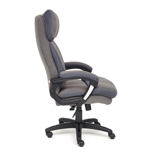 Офисное кресло DUKE флок/ткань, серый/серый, 29/TW-12 арт.14039 в Нальчике - изображение 5