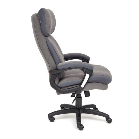Офисное кресло DUKE флок/ткань, серый/серый, 29/TW-12 арт.14039 в Нальчике - изображение 6