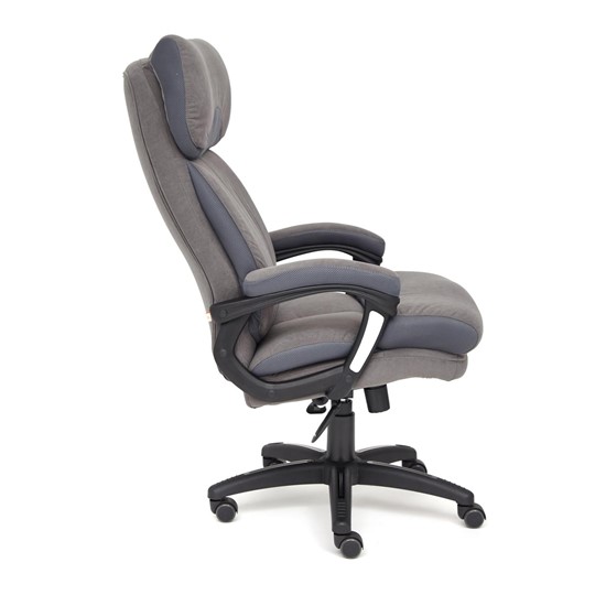 Офисное кресло DUKE флок/ткань, серый/серый, 29/TW-12 арт.14039 в Нальчике - изображение 7