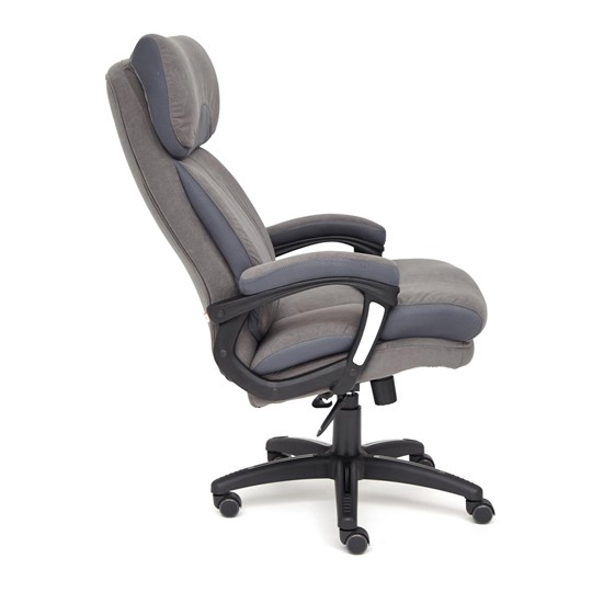 Офисное кресло DUKE флок/ткань, серый/серый, 29/TW-12 арт.14039 в Нальчике - изображение 8