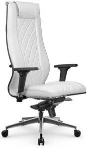 Офисное кресло МЕТТА L 1m 50M/2D Infinity Easy Clean мультиблок, нижняя часть 17839 белый в Нальчике