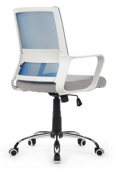 Офисное кресло RCH 1029MW, серый/синий в Нальчике - изображение 3