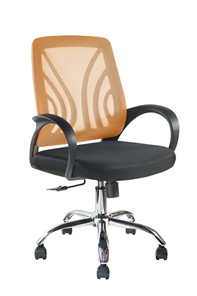 Офисное кресло Riva Chair 8099Е, Оранжевый в Нальчике