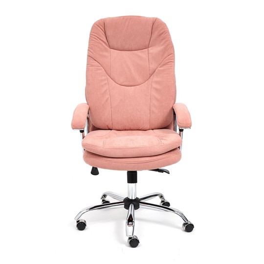 Кресло SOFTY LUX флок, розовый, арт.13952 в Нальчике - изображение 1