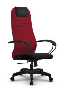 Кресло офисное SU-BK130-10 PL красный/черный в Нальчике