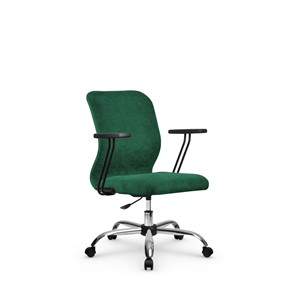 Кресло компьютерное SU-Mr-4/подл.109/осн.006 зеленый в Нальчике