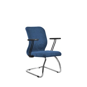 Кресло компьютерное SU-Mr-4/подл.109/осн.007 светло-синий в Нальчике