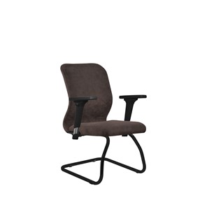 Кресло SU-Mr-4/подл.200/осн.008 темно-коричневый в Нальчике