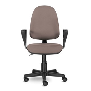 Кресло офисное Brabix Prestige Ergo MG-311 (регулируемая эргономичная спинка, ткань, бежевое) 531873 в Нальчике
