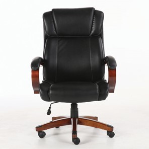 Кресло офисное Brabix Premium Magnum EX-701 (дерево, рециклированная кожа, черное) 531827 в Нальчике