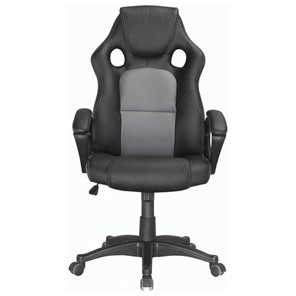 Компьютерное кресло Brabix Rider Plus EX-544 КОМФОРТ (экокожа, черное/серое) 531582 в Нальчике - предосмотр
