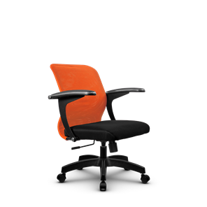 Кресло SU-M-4/подл.160/осн.001, Оранжевый/Черный в Нальчике