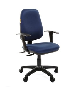 Кресло компьютерное CHAIRMAN 661 Ткань стандарт 15-03 синяя в Нальчике - предосмотр