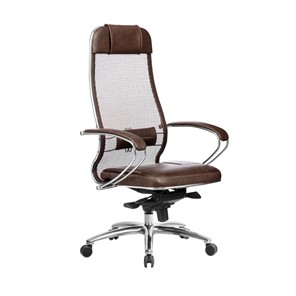 Офисное кресло Метта Samurai SL-1.04, темно-коричневый в Нальчике