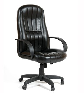 Кресло офисное CHAIRMAN 685, экокожа, цвет черный в Нальчике