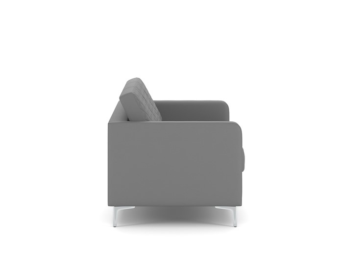 Прямой диван Актив трехместный, серый в Нальчике - изображение 2
