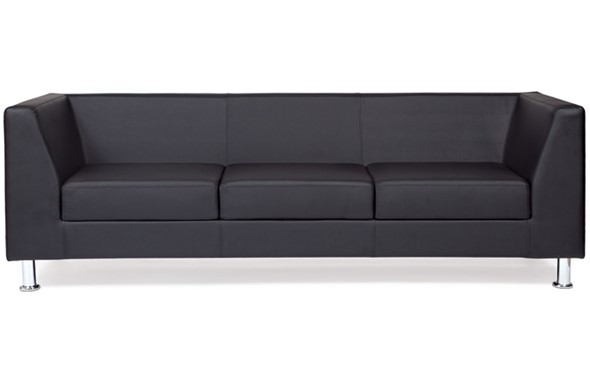 Офисный прямой диван Дерби трехместный в Нальчике - изображение