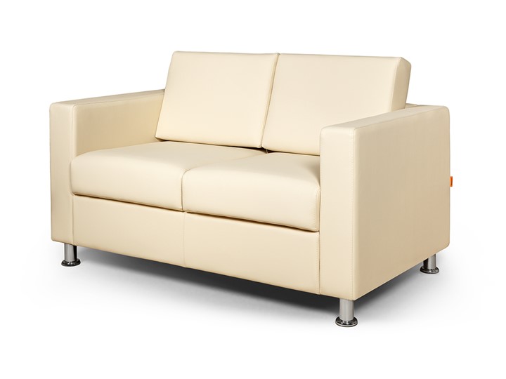 Прямой диван Симпл двухместный, экокожа в Нальчике - изображение 3