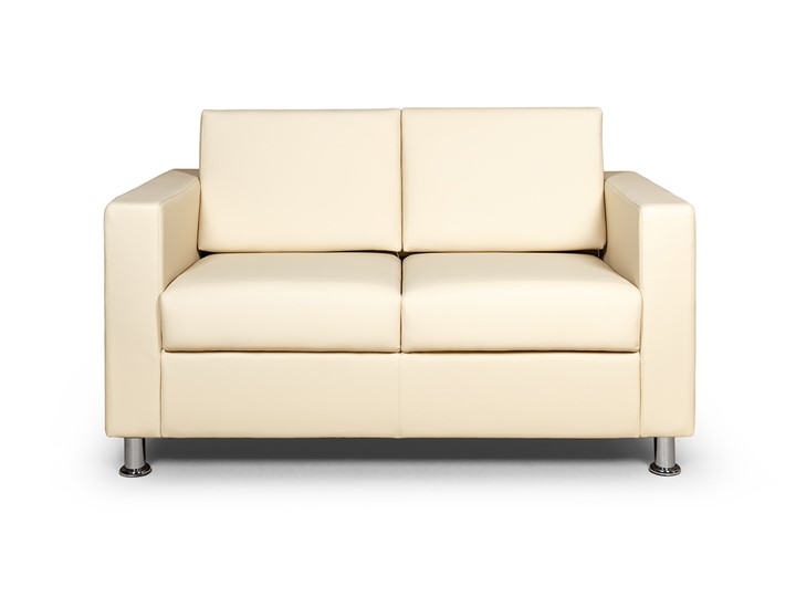 Прямой диван Симпл двухместный, экокожа в Нальчике - изображение 2