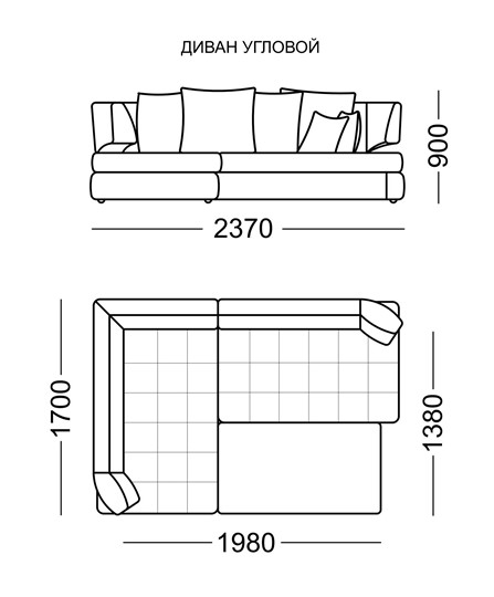 Угловой диван Бруно Элита 50 Б в Нальчике - изображение 6