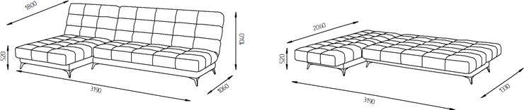 Угловой диван Корсика (Боннель) в Нальчике - изображение 5