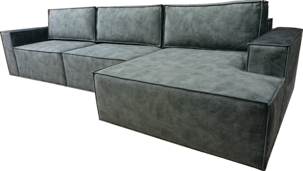 Угловой диван Лофт 357х159х93 (НПБ/Еврокнижка) в Нальчике - изображение 4