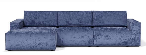 Угловой диван Лофт 357х159х93 (НПБ/Еврокнижка) в Нальчике - изображение