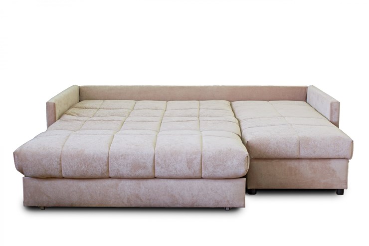 Угловой диван Аккордеон 043, 1400 с оттоманкой 700, ППУ в Нальчике - изображение 1