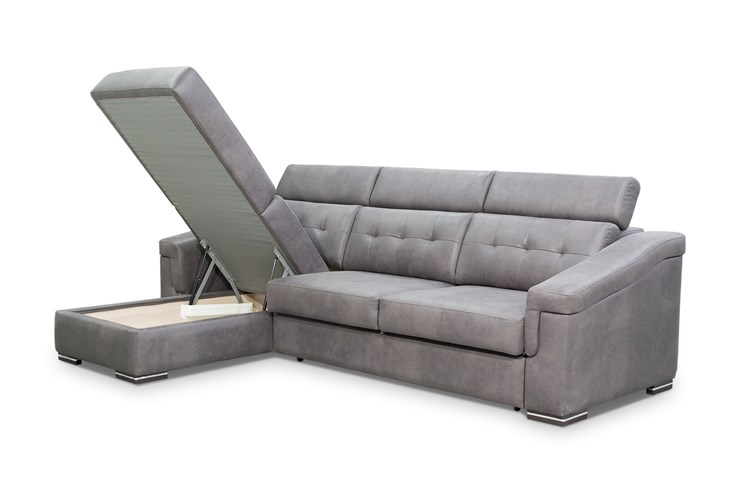 Угловой диван Матрица 27 ТТ с оттоманкой в Нальчике - изображение 4