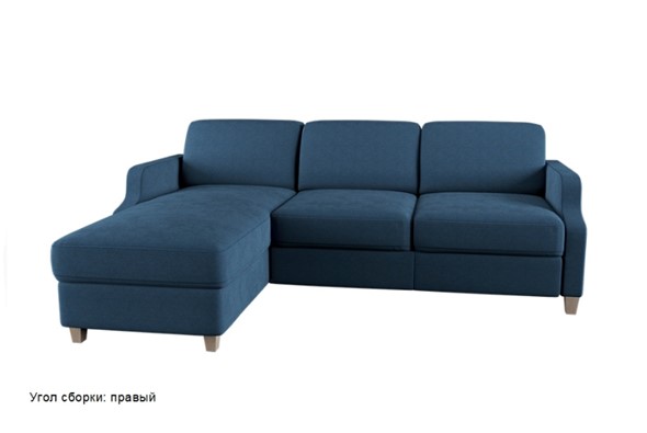 Угловой диван Валенсия Ретро с оттоманкой в Нальчике - изображение