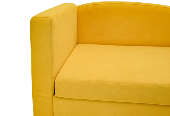 Диван-кровать левая Тедди желтый в Нальчике - изображение 2