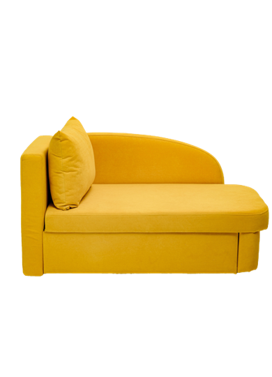 Диван-кровать левая Тедди желтый в Нальчике - изображение 4