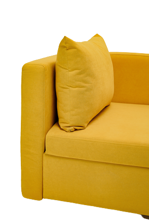 Диван-кровать левая Тедди желтый в Нальчике - изображение 5