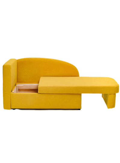 Диван-кровать левая Тедди желтый в Нальчике - изображение 9