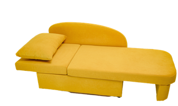 Диван-кровать левая Тедди желтый в Нальчике - предосмотр 10